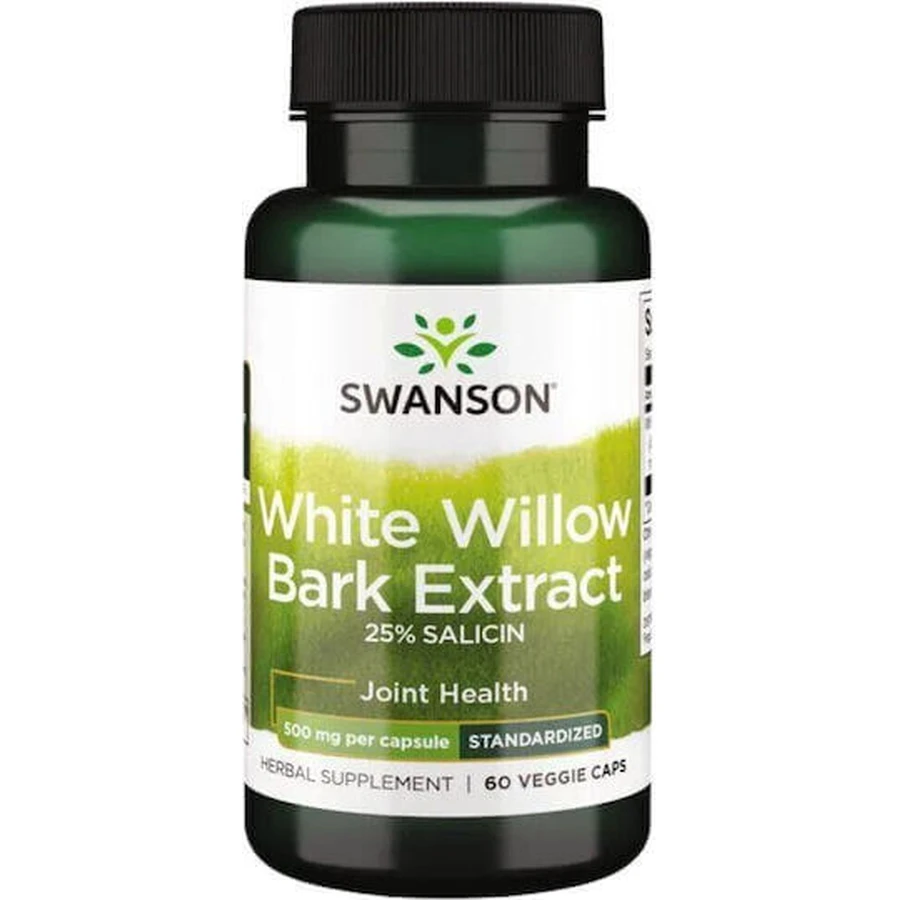 Swanson Maximum Strength White Willow Joint Health Supplement 60 caps: цены и характеристики