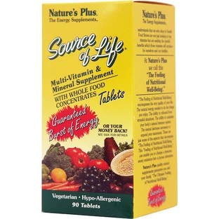 Nature's Plus Energy Multivitamin 90 Tablets