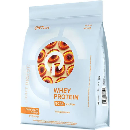 QNT Light Digest Whey Protein Сывороточный протеин без глютена со вкусом крем-брюле 500 гр.: цены и характеристики