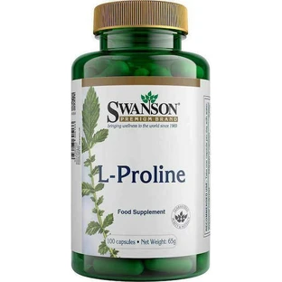 Swanson L-Proline 500 мг 100 капсул