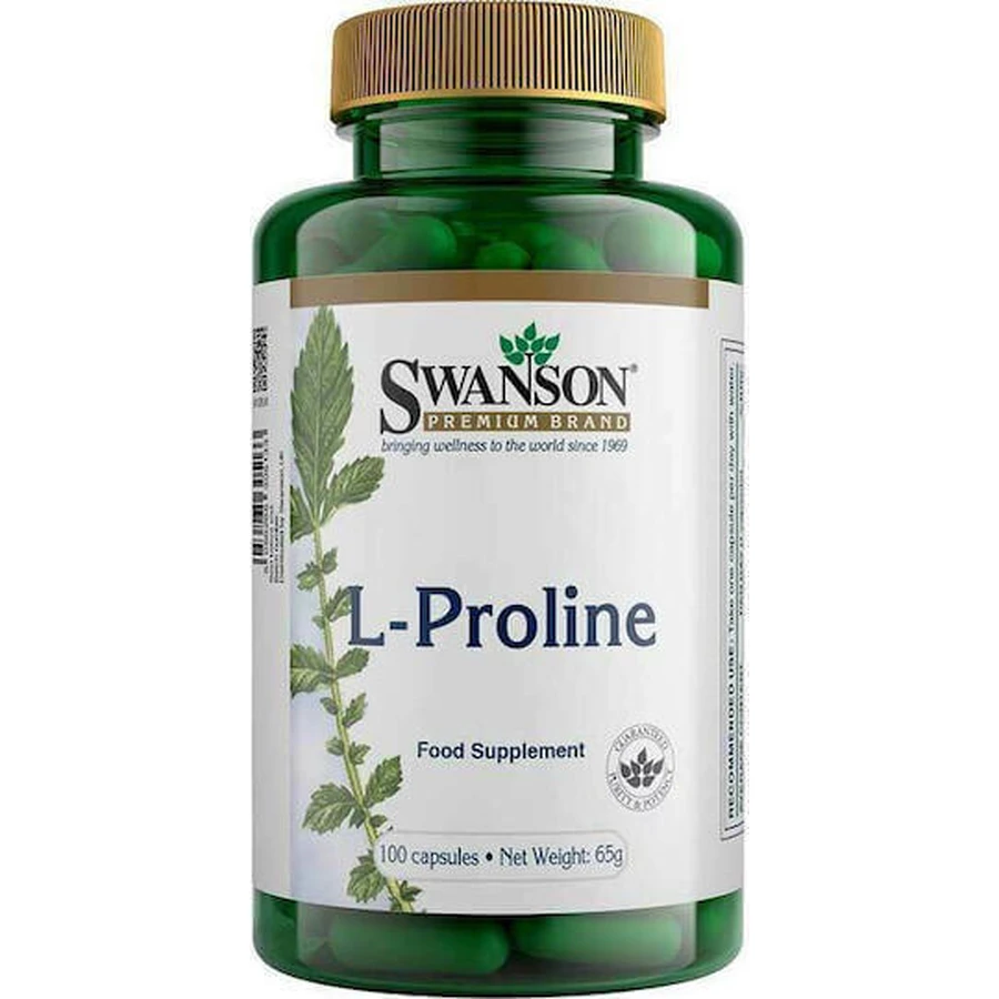 Swanson L-Proline 500 мг 100 капсул: цены и характеристики