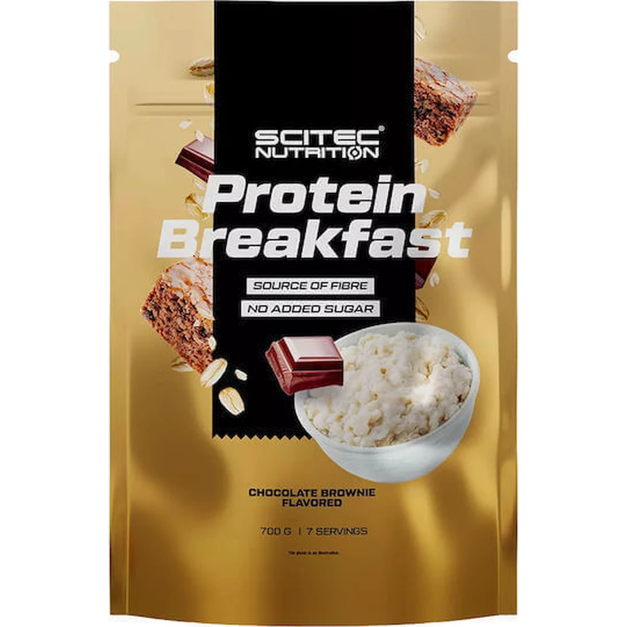 Scitec Nutrition Протеиновый завтрак Сывороточный протеин со вкусом шоколада Fudge Brownie 700 гр.: цены и характеристики