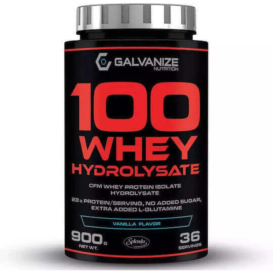 Galvanize Nutrition 100 Whey Hydro Zero сироватковий протеїн з нульовим вмістом сироватки зі смаком ванілі 900гр: ціни та характеристики