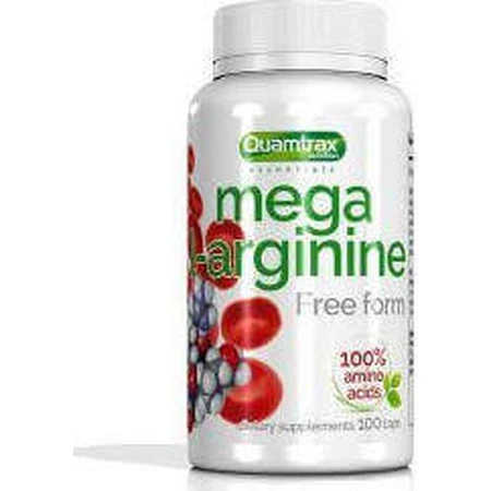 Quamtrax Nutrition Mega L-Arginine 100 капсул: ціни та характеристики
