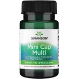 Мультивітамінний комплекс Swanson Mini Cap Multi для нервової системи, здоров'я кісток та антиоксидантної дії 30 рослинних капсул
