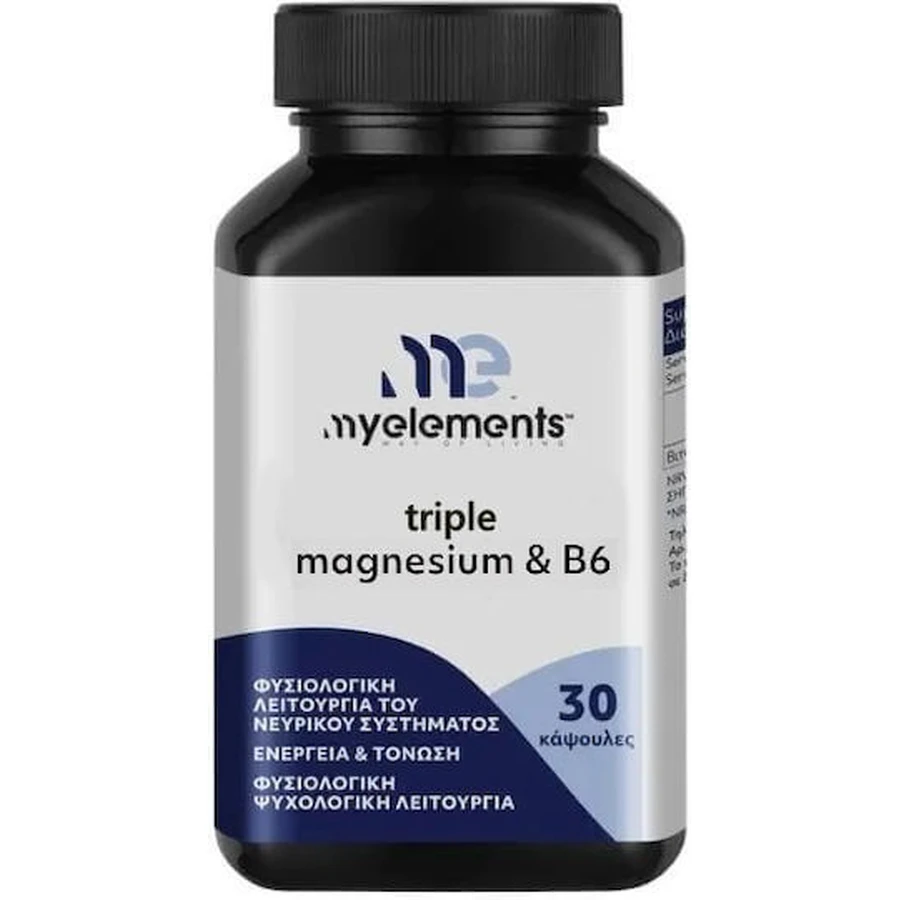 My Elements Triple Magnesium 30 капсул: цены и характеристики