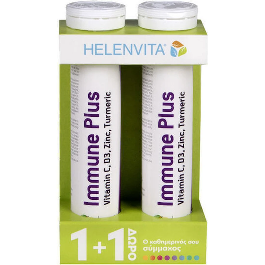 Helenvita Immune Plus Імунна добавка для підвищення імунітету 40 таб. еф.: ціни та характеристики