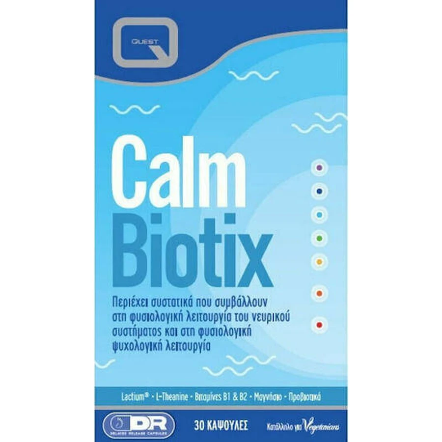 Quest Calm Biotix Anxiety Supplement 30 caps: цены и характеристики