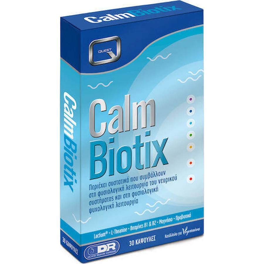 Quest Calm Biotix Anxiety Supplement 30 caps: цены и характеристики