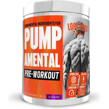 Look Good Naked Pump Amental Предтреніровочна добавка 300гр Жувальна гумка: ціни та характеристики