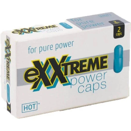 HOT eXXtreme Power Caps для схуднення Добавка для схуднення з чистою енергією 2 капсули: ціни та характеристики