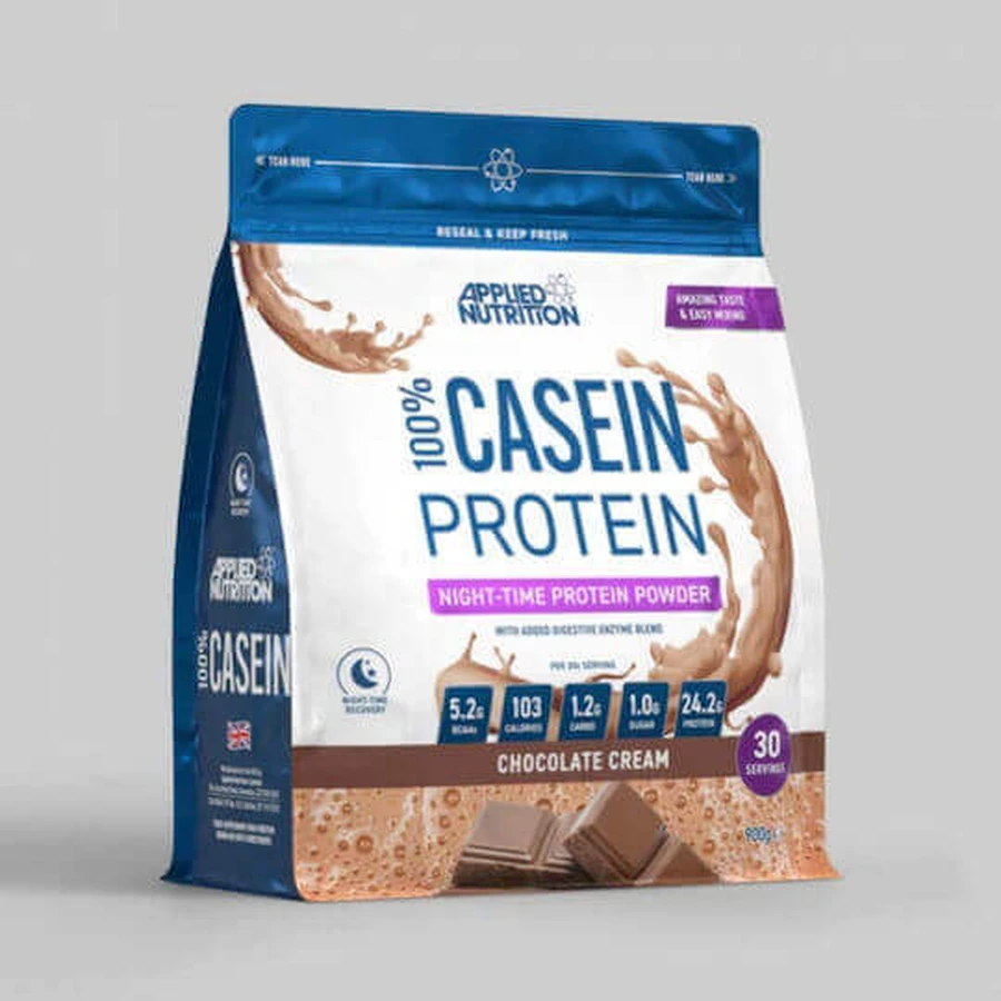 Applied Nutrition 100% казеїн без глютену зі смаком шоколаду 900гр: ціни та характеристики