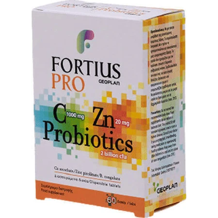 Geoplan Nutraceuticals Фортіус Про Імунна добавка для підвищення імунітету 60 таб.: ціни та характеристики