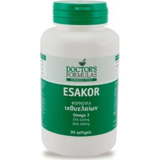 Doctor's Formulas Esakor Fish Oil 90 софтгелей неароматизированный