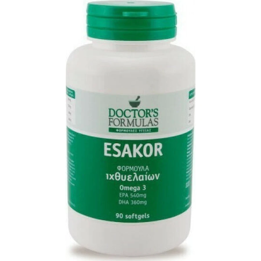 Doctor's Formulas Esakor Fish Oil 90 софтгелей неароматизированный: цены и характеристики