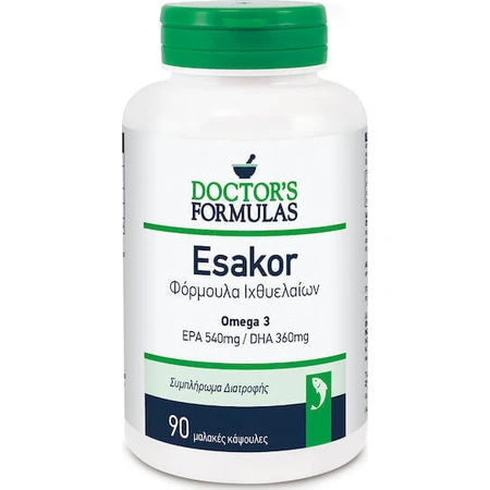 Doctor's Formulas Esakor Fish Oil 90 софтгелей неароматизированный: цены и характеристики