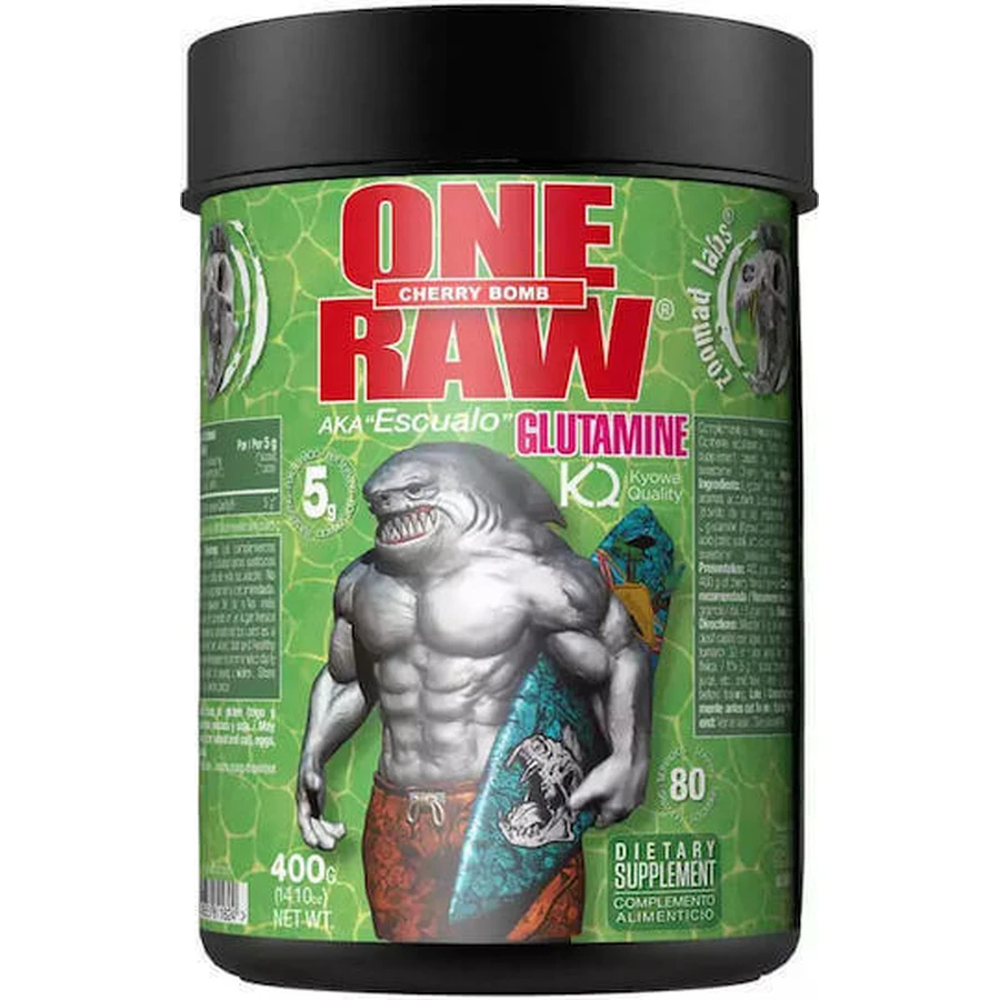 Zoomad Labs One One Raw Glutamine 400gr Cherry Bomb: ціни та характеристики