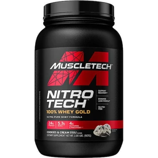 MuscleTech Nitro Tech Whey Protein со вкусом печенья и сливок 1,02 кг