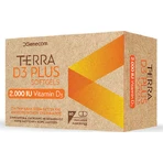 Genecom Terra D3 Plus Вітамін для зміцнення імунної системи та здоров'я яєць 2000iu 60 таблеток: ціни та характеристики