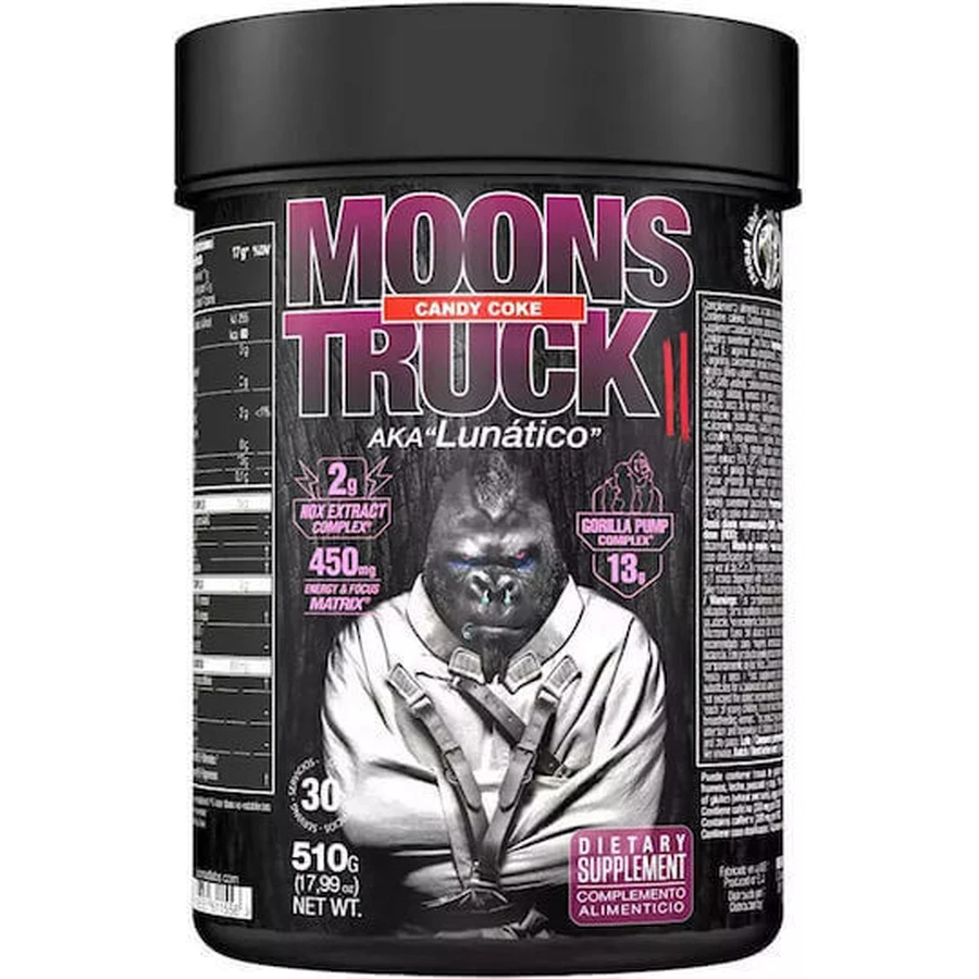 Zoomad Labs Moonstruck Pre Workout Supplement 510gr Candy Coke Льодяникова кола: ціни та характеристики