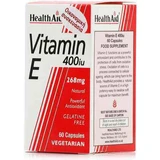 Health Aid Витамин Е для кожи и антиоксидантного действия 400iu 268mg 60 растительных капсул