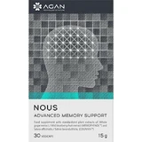 Agan Nous Розширена добавка для підтримки пам'яті Agan Nous 30 рослинних капсул