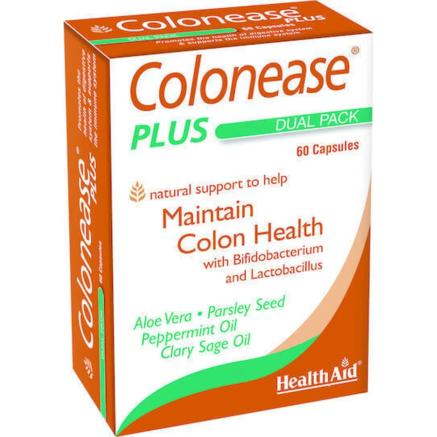 Health Aid Colonease Plus Special Dietary Supplement 60 caps: цены и характеристики