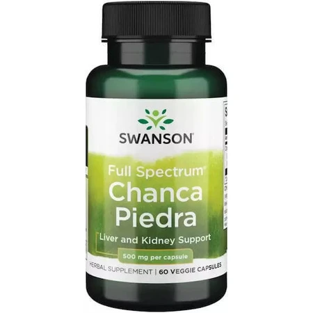 Swanson Chanca Stone Phyllanthus Niruri 500 мг 60 растительных капсул: цены и характеристики