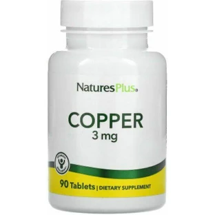 Nature's Plus Медь 3 мг 90 таблеток