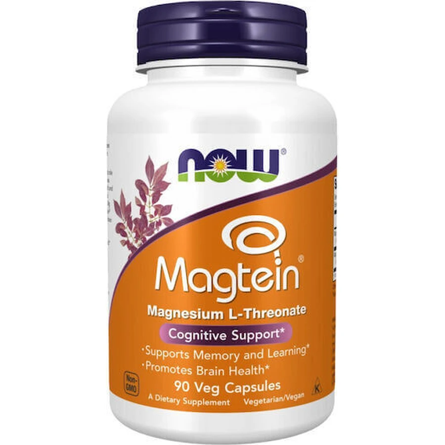 Now Foods Magtein Магній L-треонат 666 мг 90 капсул: ціни та характеристики