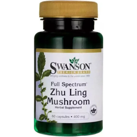 Swanson Full Spectrum Zhu Ling Mushroom 400mg Immune Boosting Supplement 60 caps: цены и характеристики