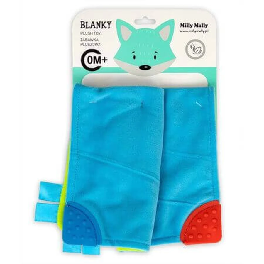 Сенсорный плед Blanky с аксессуарами, 0 месяцев+, зеленый, Milly Mally: цены и характеристики