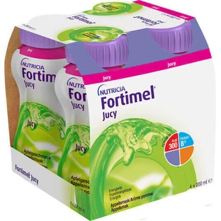 Nutricia Fortimel Jucy Jucy Специальная пищевая добавка 4 х 50 мл Яблоко