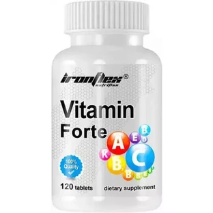 Ironflex Nutrition Vitamin Forte Мультивитамины для энергии и кожи 120 таблеток
