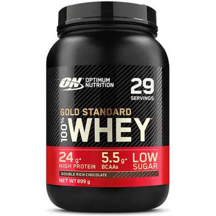 Optimum Nutrition Gold Standard 100% сывороточный протеин со вкусом шоколада Double Rich Chocolate 900 гр.: цены и характеристики