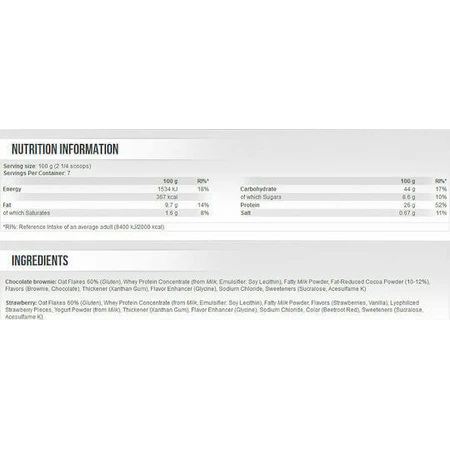 Scitec Nutrition Сніданок зі смаком банана 700гр: ціни та характеристики