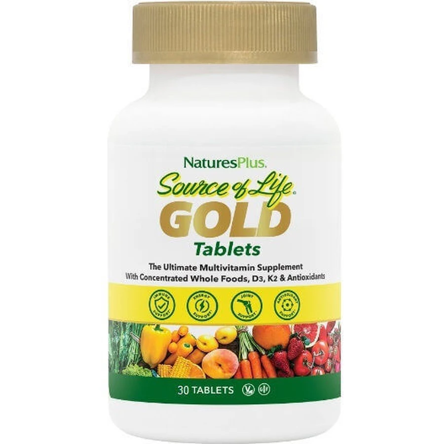 Nature's Plus Source Life Energy Multivitamin 30 Tablets: цены и характеристики