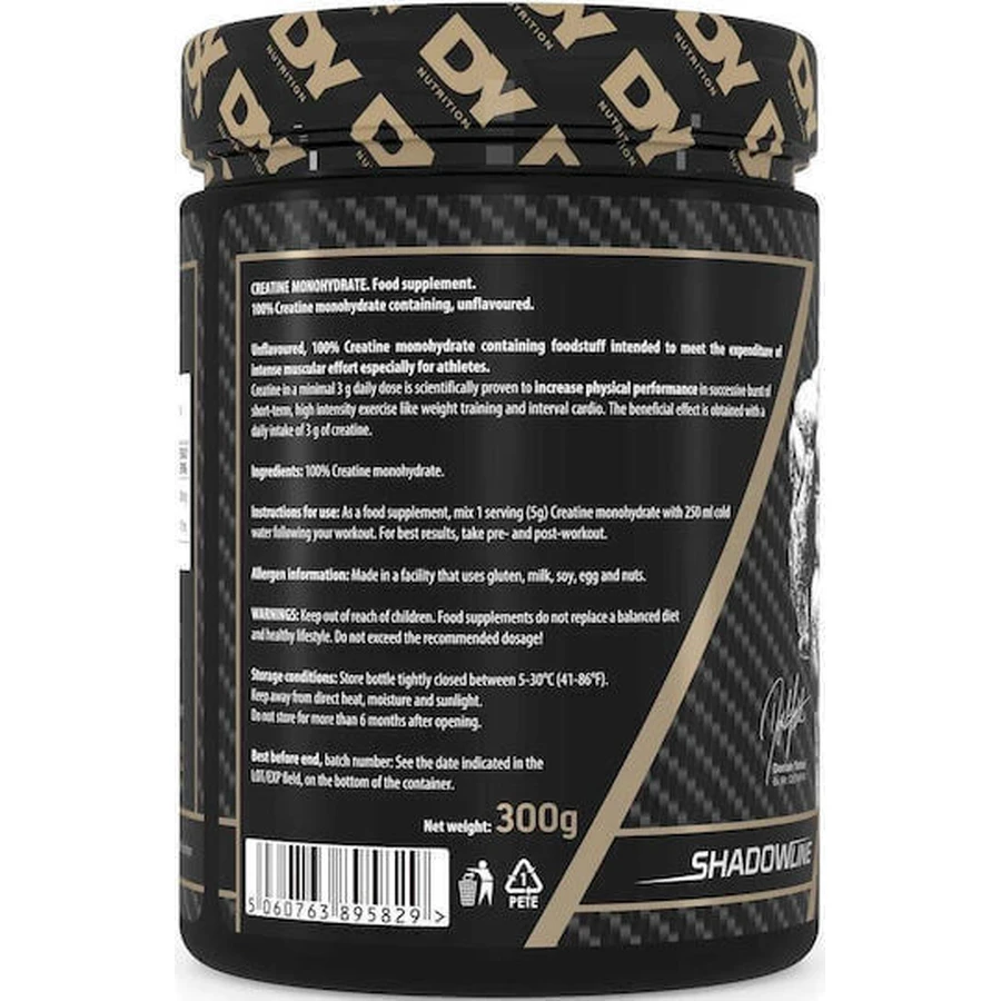 Dorian Yates Creatine Monohydrate Unflavoured 300gr: цены и характеристики