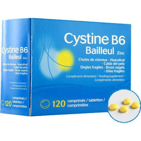 Bailleul Laboratoires Cystiphane (Cystine B6) Пищевая добавка Special 120 табл.: цены и характеристики
