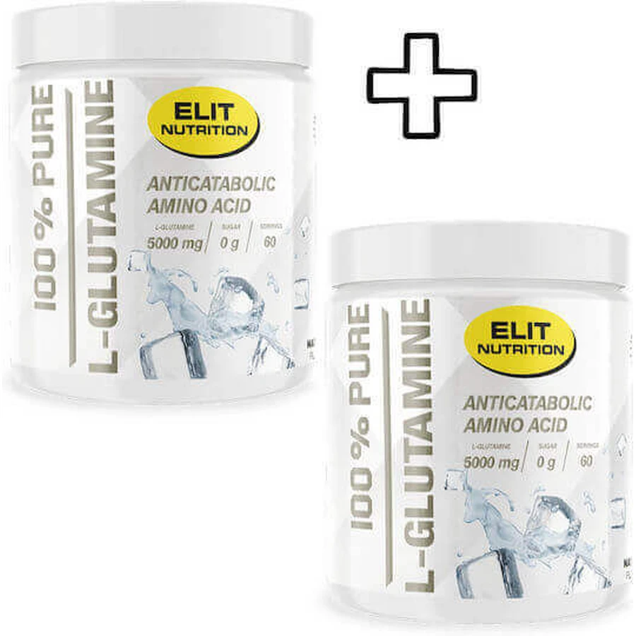 Elit Nutrition 100% Pure L-Glutamine 300g Natural Flavour & Elit Nutrition 100% Pure L-Glutamine 300g Natural Flavour Personalised Pack: цены и характеристики