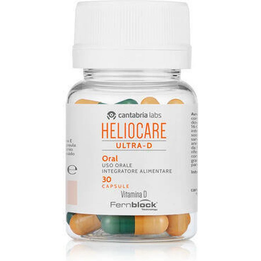 Heliocare Ultra-D Мультивитамины для здоровья кожи, костей и антиоксидантного действия 30 капс: цены и характеристики