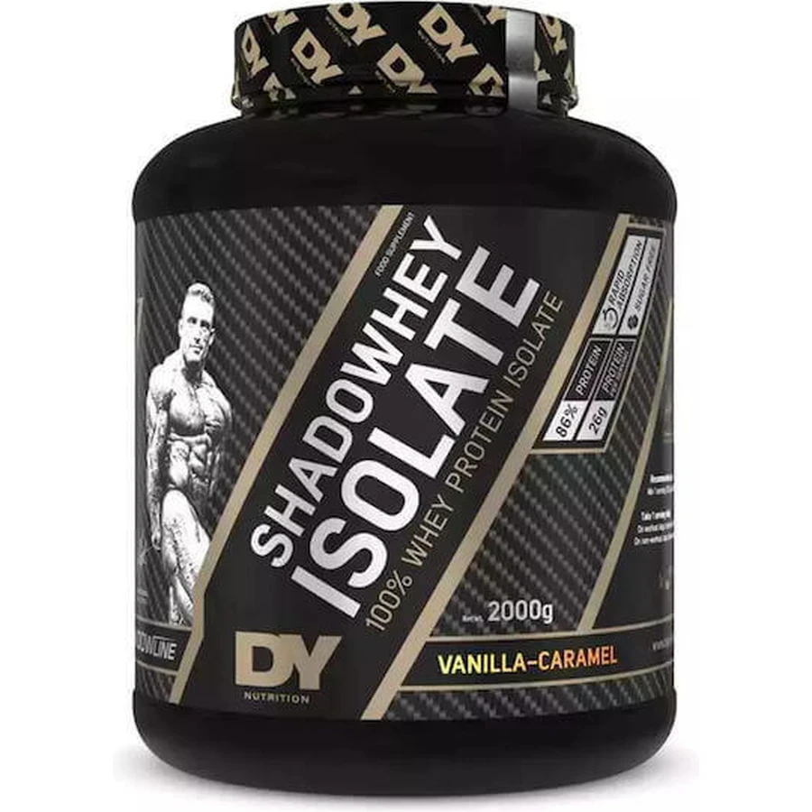 Dorian Yates Shadowhey Whey Protein Isolate с карамельно-ванильным вкусом 2 кг: цены и характеристики