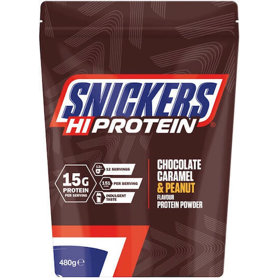 Сывороточный протеин Snickers HIProtein со вкусом арахиса в шоколадной карамели 455 гр.: цены и характеристики