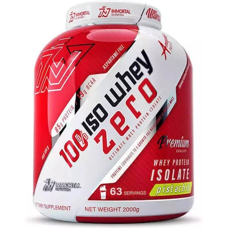 Immortal Nutrition 100% Iso Whey Zero Whey Protein Безлактозный сывороточный протеин со вкусом марципана 2 кг: цены и характеристики