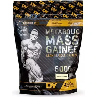 Метаболічний гейнер Dorian Yates з креатином та ароматизованим печивом і вершками 6 кг