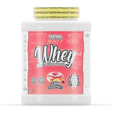 Dna Sports Advanced Whey Protein Сывороточный протеин со вкусом пончика с джемом 2 кг: цены и характеристики