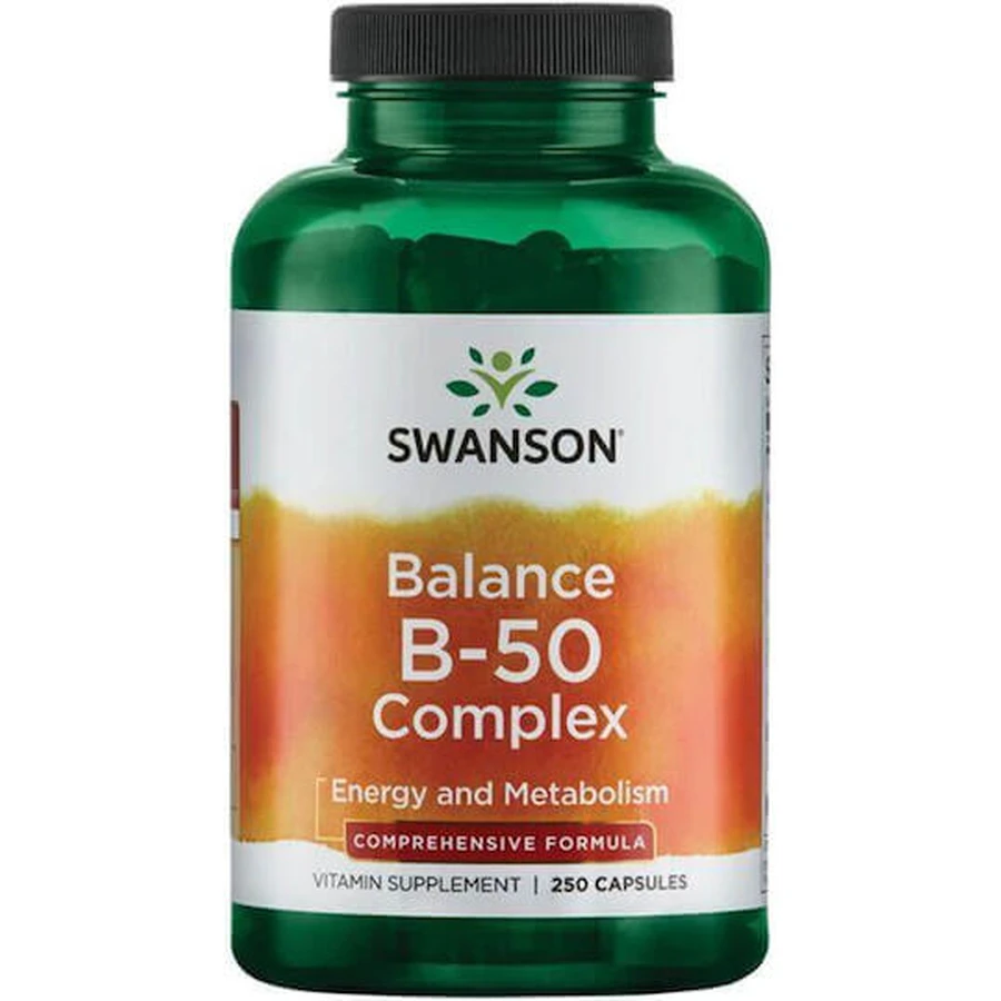 Swanson Balance B-50 Витаминный комплекс для поддержания энергии, иммунитета и нервной системы 250 капс: цены и характеристики