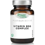 Power Of Nature Platinum Range Vitamin B50 Комплексний вітамін для зміцнення енергії, імунітету та нервової системи 30 капс.