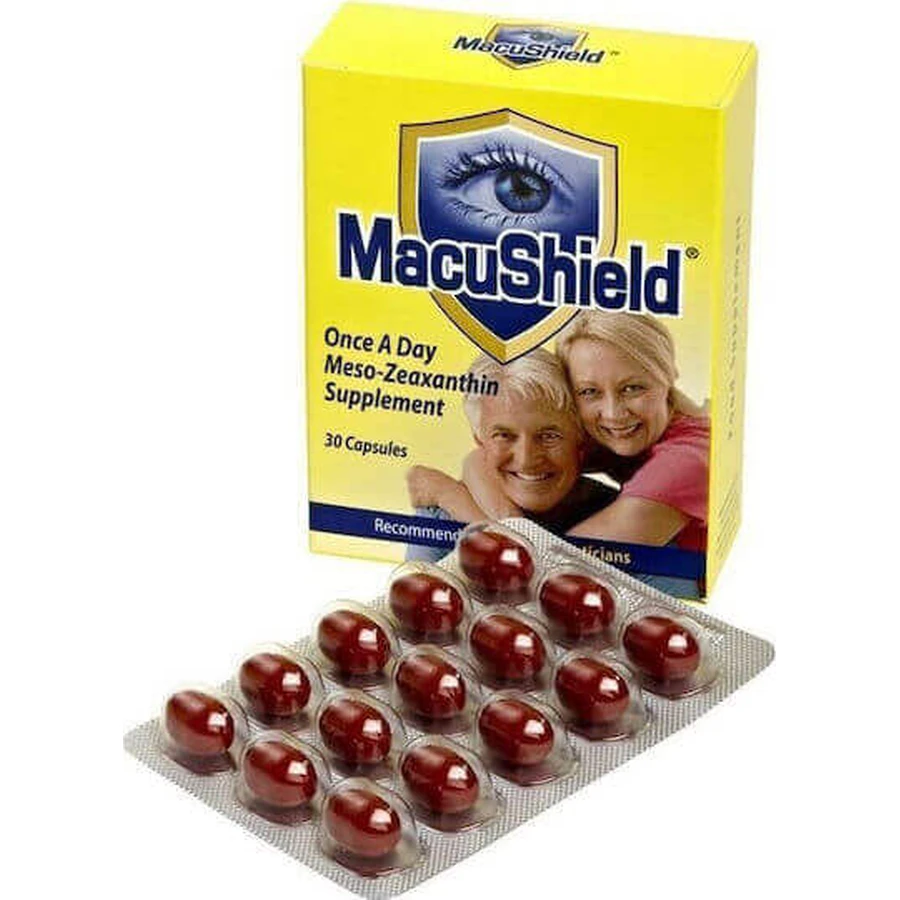 Macushield Eye Health Supplement Специальная диетическая добавка 30 капс: цены и характеристики