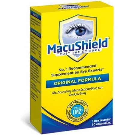 Macushield Eye Health Supplement Специальная диетическая добавка 30 капс: цены и характеристики